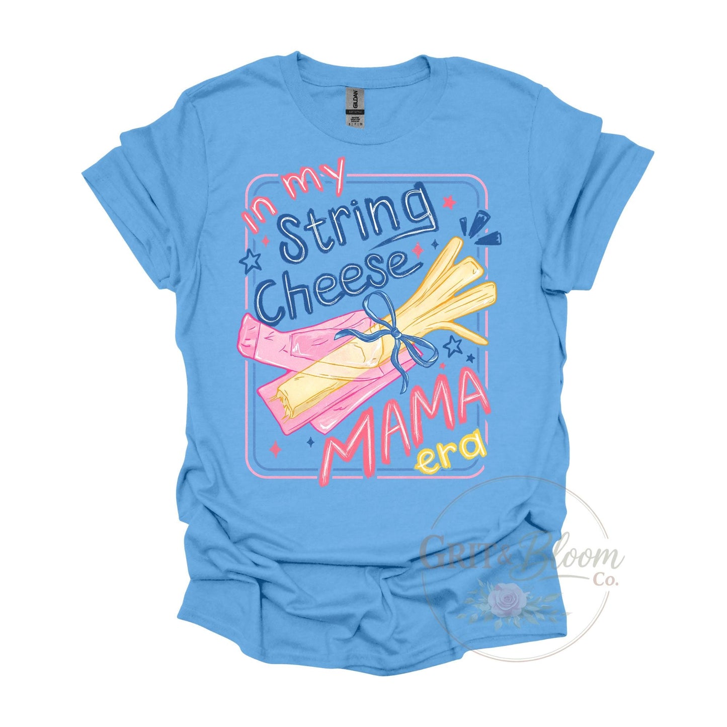 String Cheese Mama Era Shirt | Funny Mom Life Toddler Mom Tee