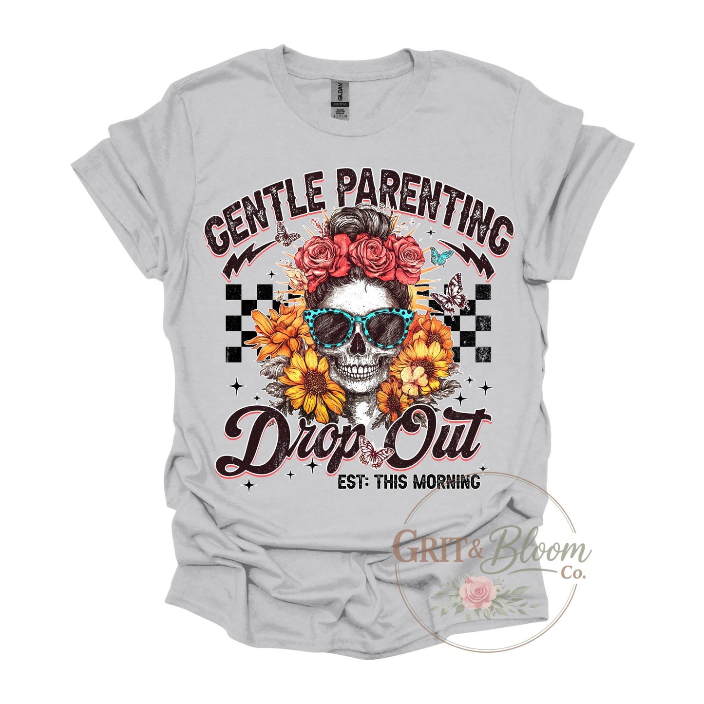 Gentle Parenting Dropout Shirt | Funny Mom Life, Chaos Mom Tee, Humor Gift