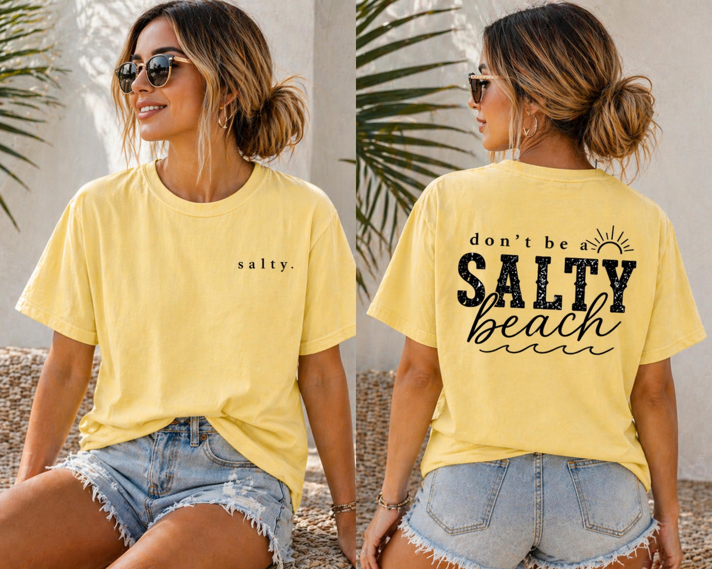 Don’t Be a Salty Beach Graphic Tee
