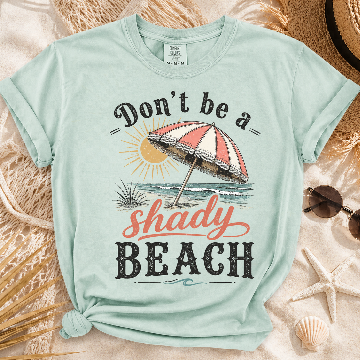 Don’t Be a Shady Beach Tee – Island Reef