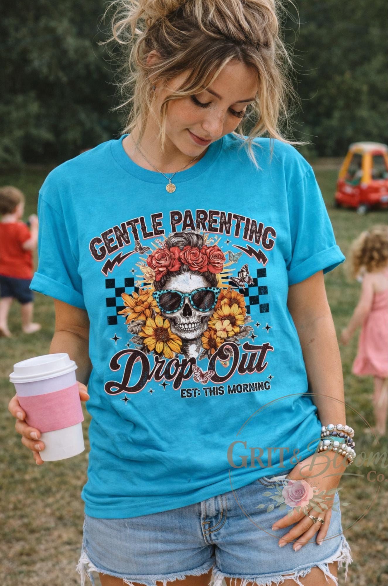 Gentle Parenting Dropout Shirt | Funny Mom Life, Chaos Mom Tee, Humor Gift