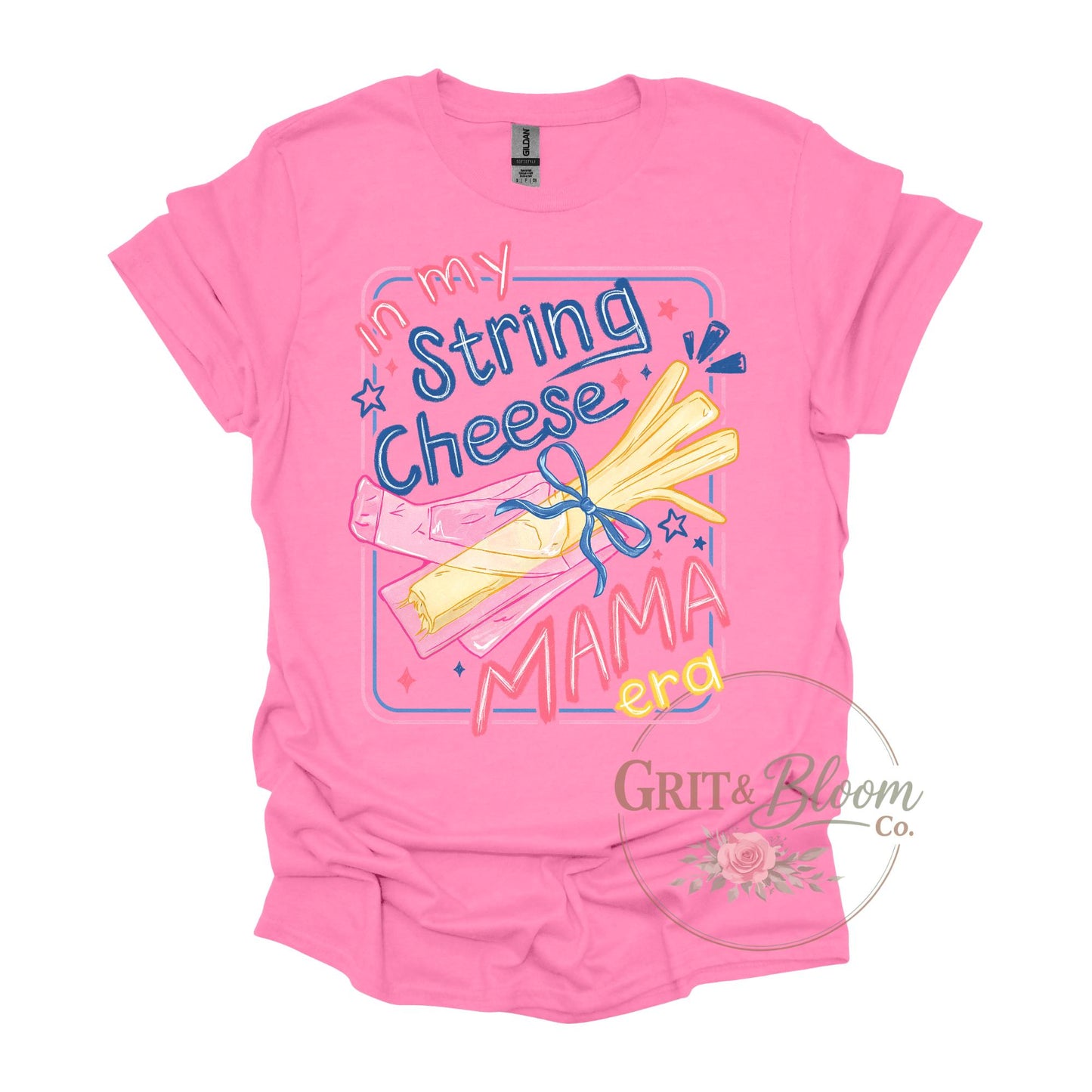 String Cheese Mama Era Shirt | Funny Mom Life Toddler Mom Tee