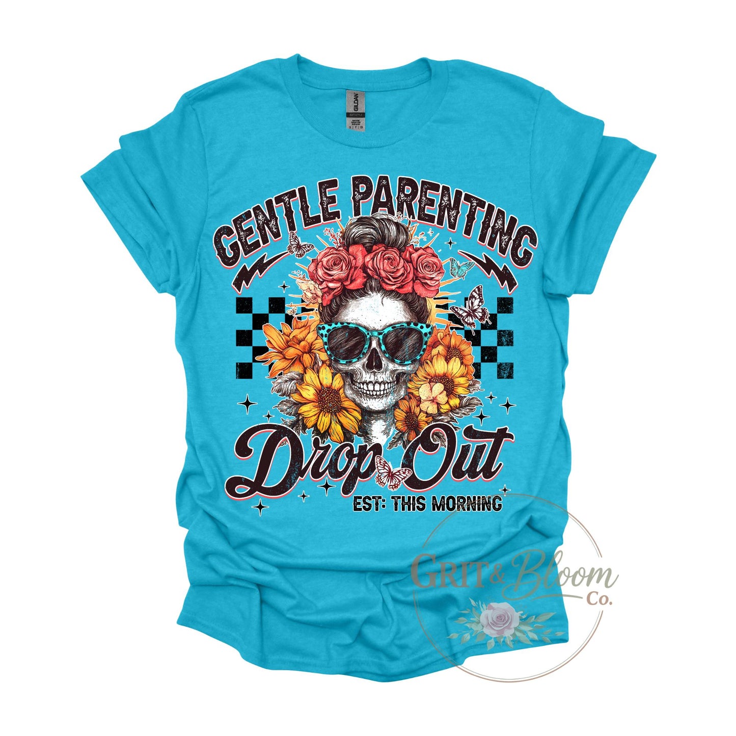 Gentle Parenting Dropout Shirt | Funny Mom Life, Chaos Mom Tee, Humor Gift